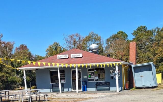 Blackstock Fish Camp Serves Old-School Fried Catfish and Hushpuppies in Blackstock, South Carolina
