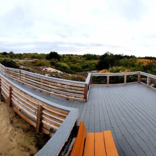 This Coastal Massachusetts Boardwalk Trail Winds Through Salt Marshes and Dunes for a Peaceful Walk
