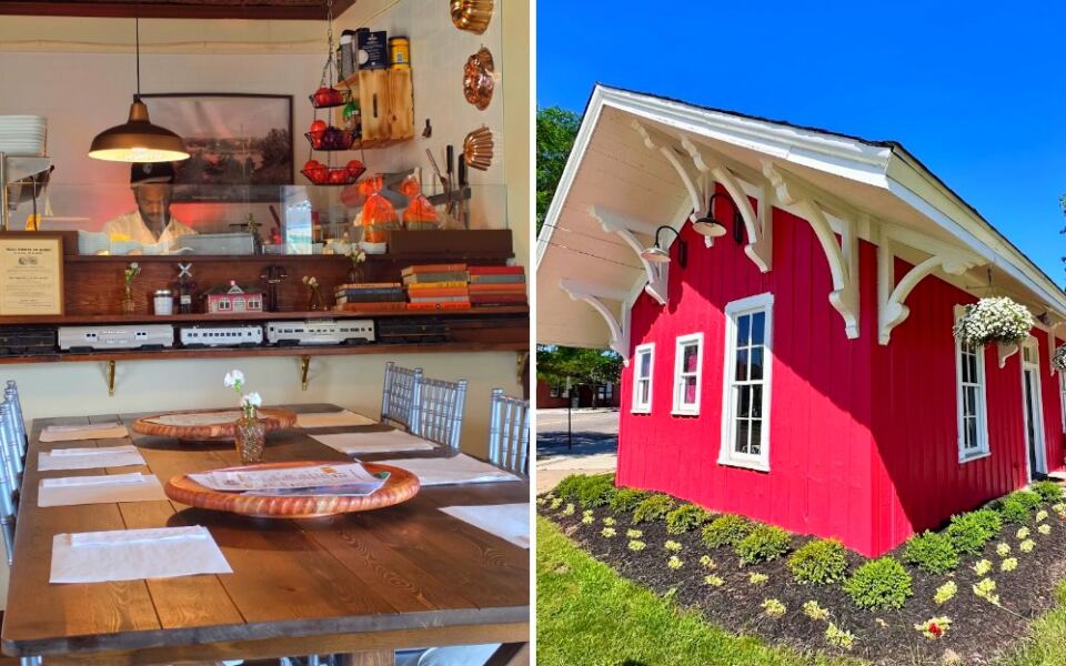 This 1872 Michigan Train Depot Is Now a Sandwich and Chocolate Shop