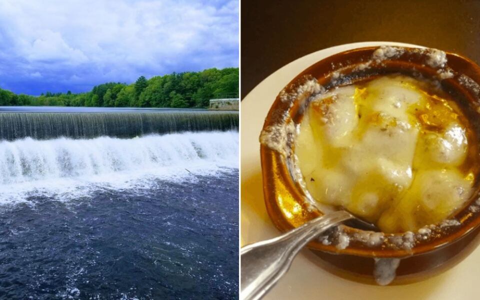 This Rhode Island Restaurant Serves Global Comfort Food in a Historic Mill Village Named for Its Waterfall
