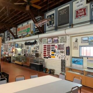 This Old Freight Depot in Enid, Oklahoma, Is Hiding Vintage Cabooses You Climb Right Inside