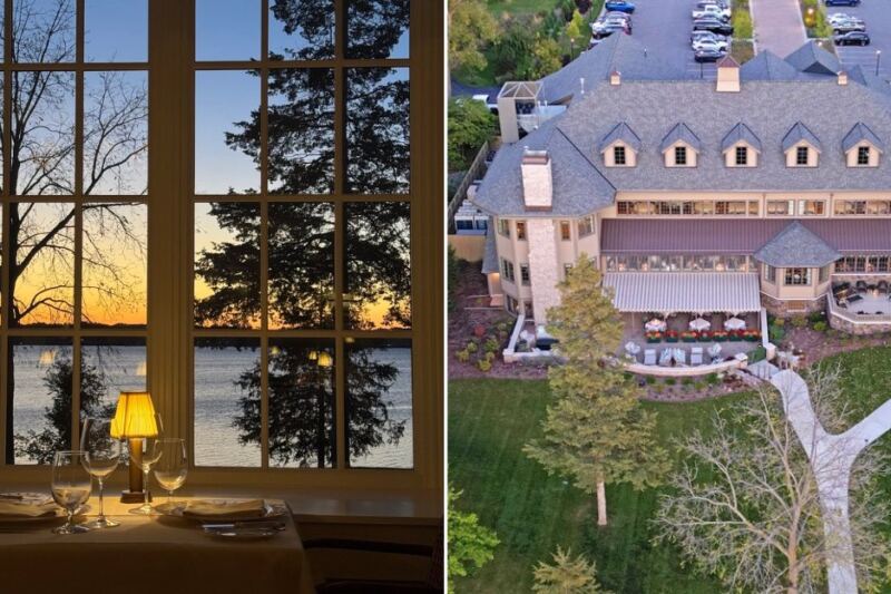 This Wisconsin Restaurant Is A Romantic Lakeside Escape Where You Can Watch The Sunset Over The Water