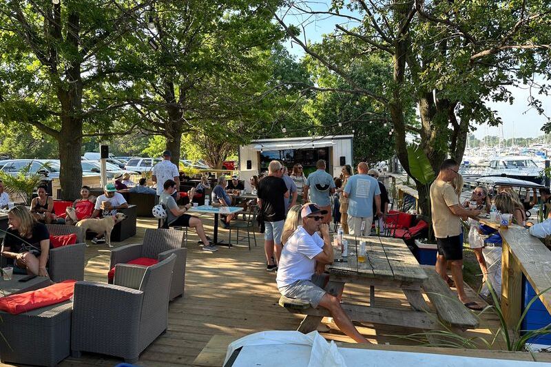 This Laid-Back Chicago Bar Sits Right on Burnham Harbor With Live Music Every Single Night