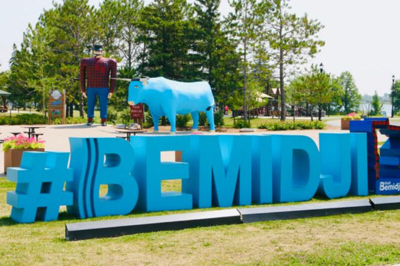 This Minnesota Lake Town Has Welcomed Travelers With Giant Statues Since 1937