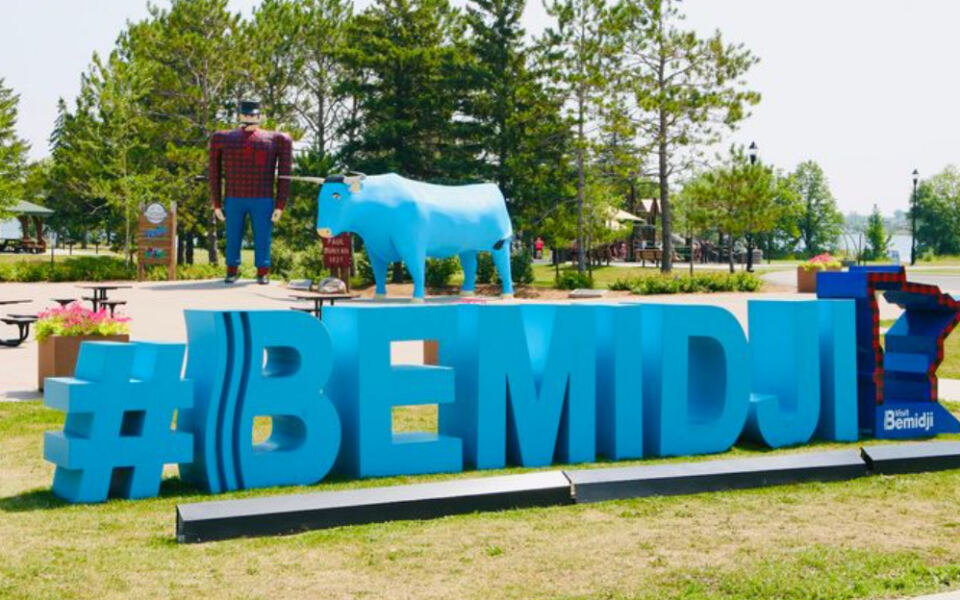 This Minnesota Lake Town Has Welcomed Travelers With Giant Statues Since 1937