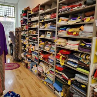 Crafters Lose Whole Afternoons Inside This Massachusetts Warehouse Where the Fabric Rolls Never End