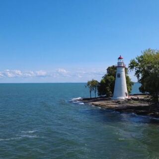 Somewhere In Marblehead Sits Ohio’s Oldest Working Lighthouse Still Guiding Ships On Lake Erie