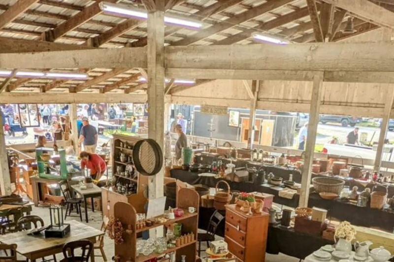 A Sprawling Ohio Flea Market Turns One Weekend Into A Treasure Hunt You Can’t Finish
