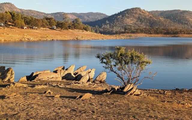 This Man-Made California Reservoir Was Built for Recreation, but Its Water Level Swings So Wildly the Shore Turns Dry and Dusty