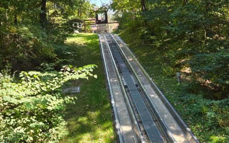 This Indiana State Park Pairs a Lake James Swimming Beach With a CCC-Built Toboggan Run Worth the Trip