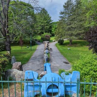 This Free Massachusetts Shrine Lets You Stroll Serene Garden Paths Around a Giant Rosary Made of Stones