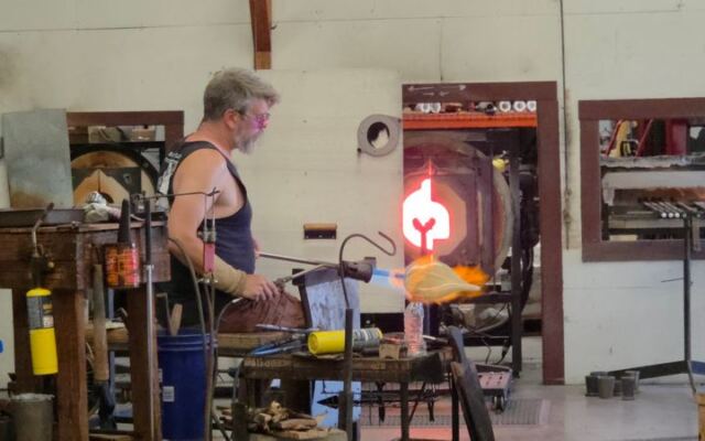 Hands-On Glassblowing in Wimberley Lets You Shape Your Own Glass Ornament in Texas Hill Country