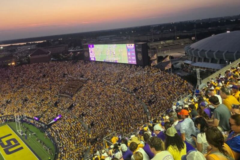 This Louisiana Stadium Is So Loud A Touchdown Once Registered On A Seismograph