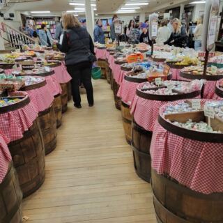 Sweet Tea Gets Its Own Candy Counter at Dukes Sweet Shop in Downtown Greenville, South Carolina