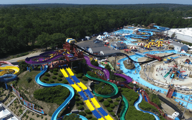 This Cape Cod Water Park Has Slides, a Lazy River, and a Wave Pool Where You Can Bring Your Own Cooler