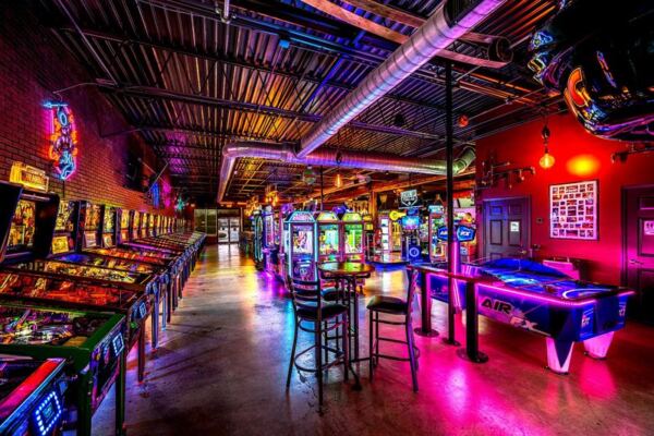 Feed Quarters Into Classic Pinball And Pac-Man All Afternoon At This Nostalgic Ohio Arcade