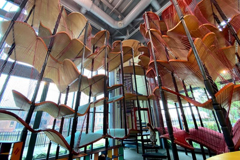 This Massachusetts Children’s Museum Hides an Elaborate Curvy Climber Kids Won’t Leave in Downtown Holyoke