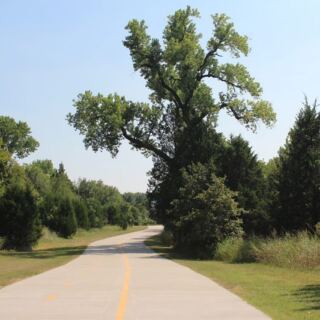 This Flat Paved Edmond Trail Runs Past Deer And Sunning Turtles Along Spring Creek
