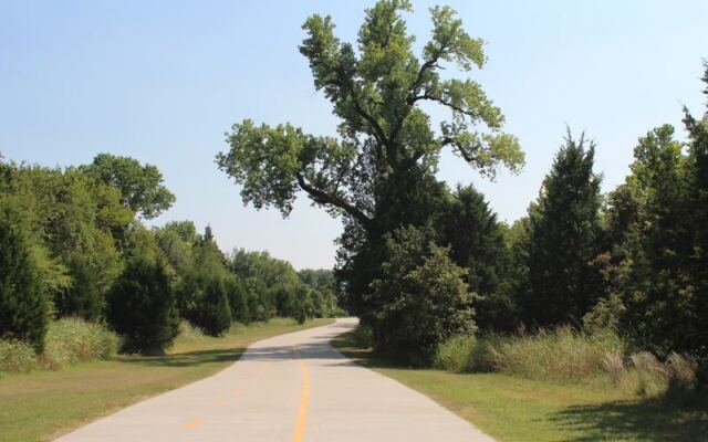 This Flat Paved Edmond Trail Runs Past Deer And Sunning Turtles Along Spring Creek