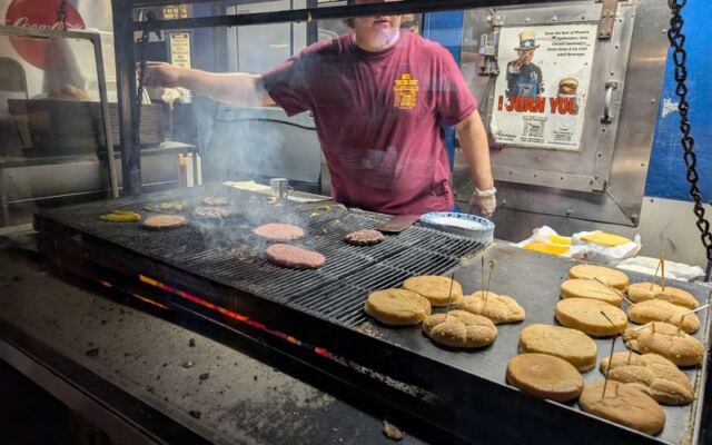 This Cash-Only Arizona Burger Joint Has Grilled Patties Over Mesquite Coals for 60 Years