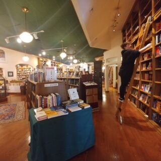 This Oklahoma City Bookstore Fills Its Walls With Sixty Thousand Books, Rolling Ladders, and Crackling Fireplaces