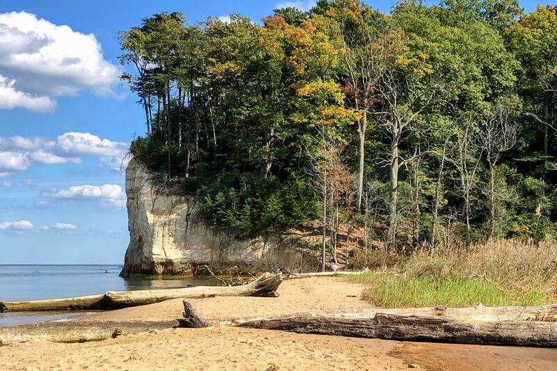 This Virginia State Park Tucks Sandy Beaches Beneath Potomac River Cliffs Where You Can Hunt Fossil Shark Teeth