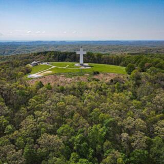 This Massive Hilltop Cross In Illinois Rises Above The Forest Like A Beacon You Spot Miles Away