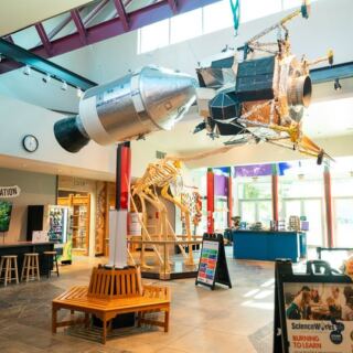 This Oregon Hands-On Science Museum Pairs Bubble Rooms and Dino Digs With an Outdoor Play Area Kids Explore