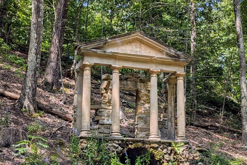 A Short Walk Through the Massachusetts Woods Leads to a Hidden Japanese Garden With Koi Ponds and Stone Lanterns