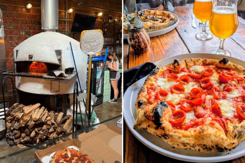 This Missouri Pizzeria Cooks Pies in a 6,000-Pound Italian Oven
