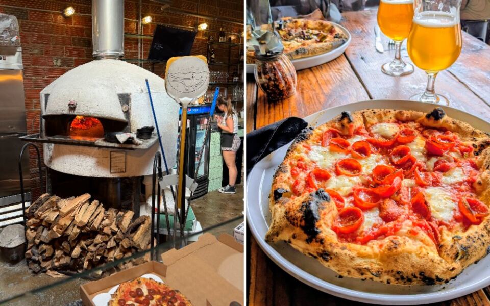 This Missouri Pizzeria Cooks Pies in a 6,000-Pound Italian Oven