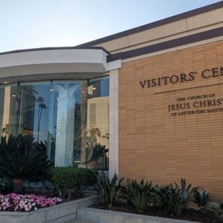 This Los Angeles Temple Towers Over Manicured Gardens and Fountains Where Anyone Can Walk the Grounds