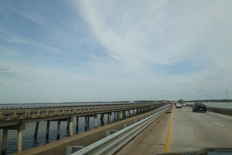 Driving Across This South Carolina Bridge Feels Like Gliding Right Over Lake Marion