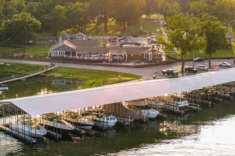 Boats Pull Right Up While You Eat Catfish on the Patio at This Grand Lake Spot in Oklahoma