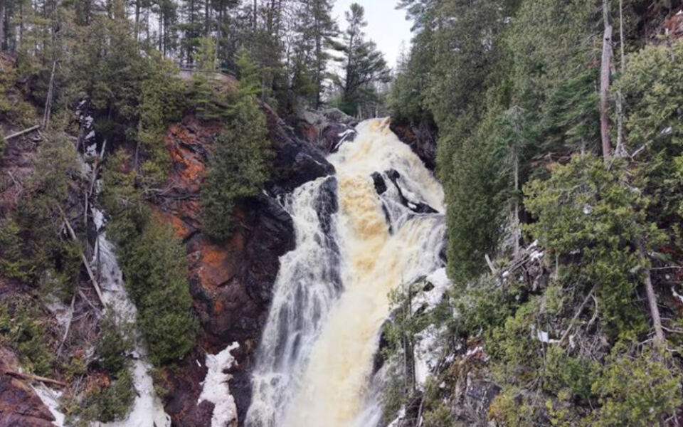This Wisconsin Trail Ends at a Waterfall That Drops 165 Feet, the Highest in the State