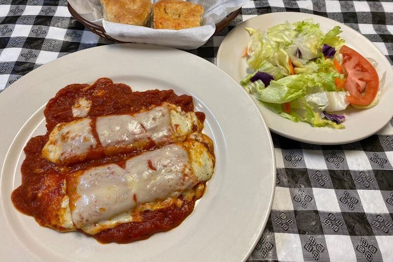 This Plain Moore, Oklahoma Strip Center Off I-35 Hides a Family Italian Kitchen Serving Pasta Big Enough to Take Home