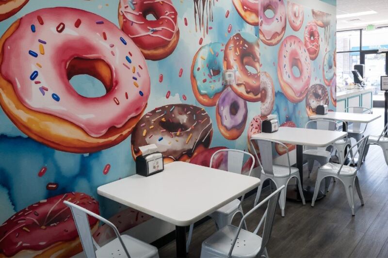 This Minnesota Dessert Shop Presses Ice Cream Inside Warm Donuts