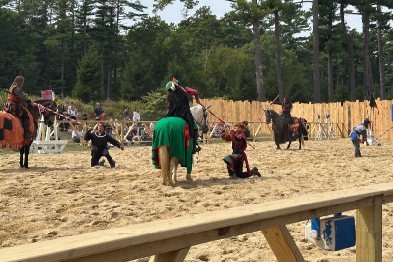 This Massachusetts Renaissance Faire Has Charging Knights on Horseback and Turkey Legs Big Enough to Feed a Kingdom