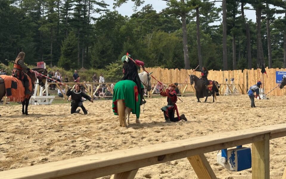 This Massachusetts Renaissance Faire Has Charging Knights on Horseback and Turkey Legs Big Enough to Feed a Kingdom