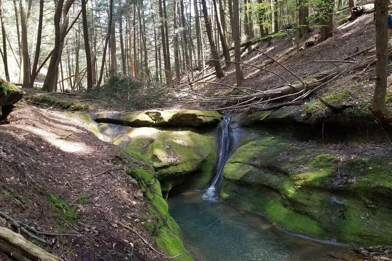 This Ohio Outfitter Lets You Rappel Straight Down Into A Hidden Hocking Hills Gorge