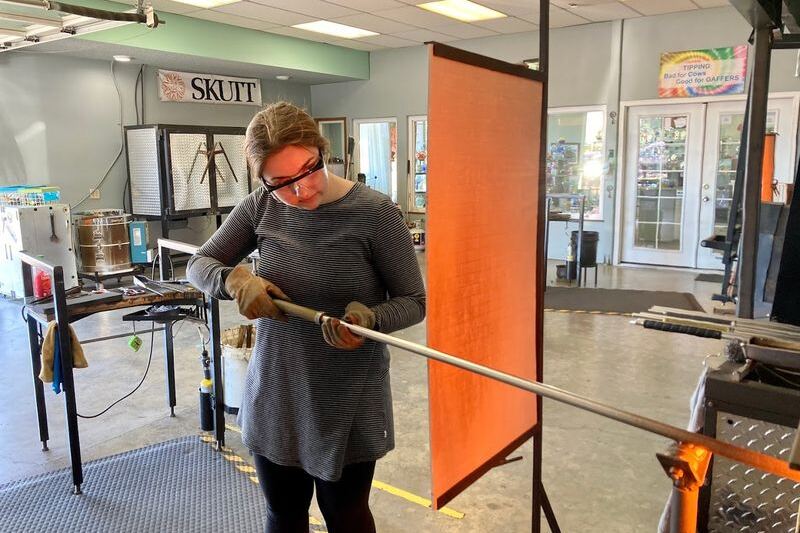 This Oregon Coast Glass Studio Sits You Down With A Pro To Blow Your Own Piece To Take Home