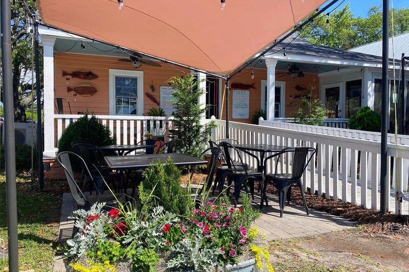Brick-Oven Pizza Comes Out Right Beneath the Southport Water Tower at This Coastal Spot