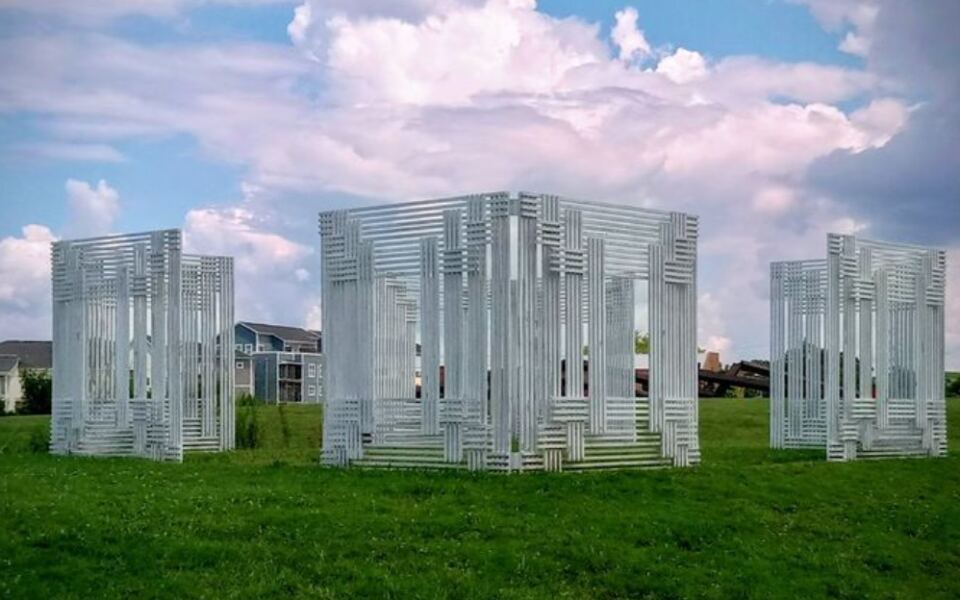 This Free Chattanooga Sculpture Field Lets You Wander A Gravel Path Past Larger-Than-Life Artworks You Can Scan For A Tour