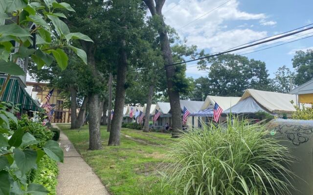 Beside The New Jersey Shore, 114 Historic Tents Turn A Village Into A Time Capsule