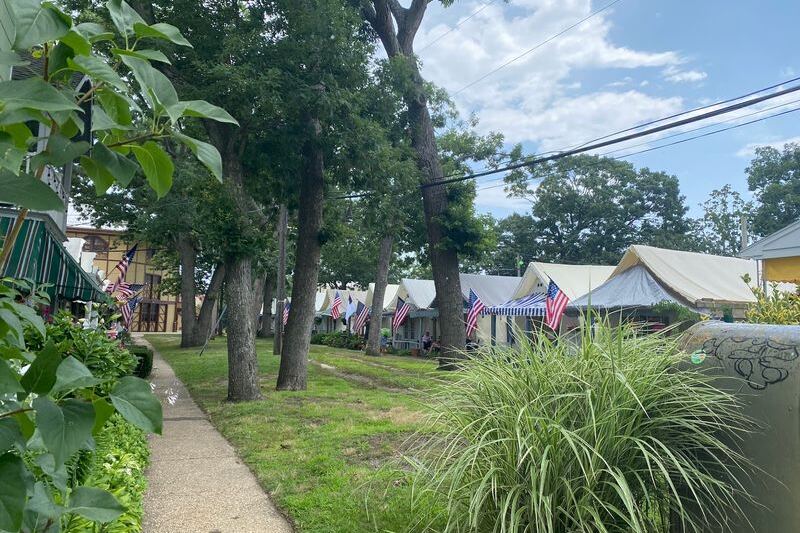 Beside The New Jersey Shore, 114 Historic Tents Turn A Village Into A Time Capsule