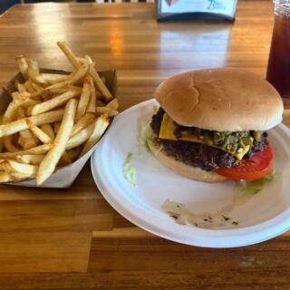 This Rustic Roadhouse Just Off The New Mexico Highway Grills One Of The State’s Most Famous Green Chile Cheeseburgers