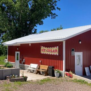 In the Small Wisconsin Town of New Auburn, This Farm Creamery Churns Fresh Small-Batch Ice Cream Made On-Site