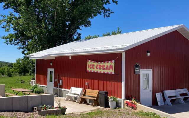 In the Small Wisconsin Town of New Auburn, This Farm Creamery Churns Fresh Small-Batch Ice Cream Made On-Site