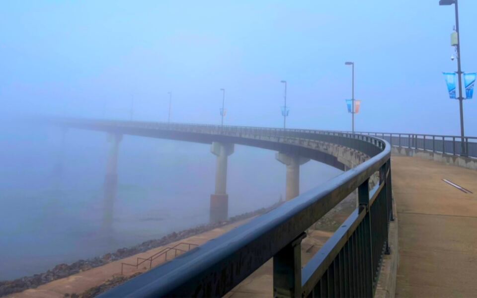 This Arkansas Pedestrian Bridge Stretches 4,226 Feet Across the River