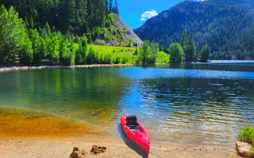 This Scenic Montana State Park Features Mountain Views and a Beautiful Reservoir